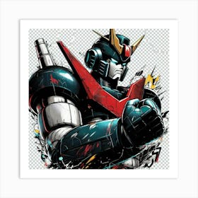 Gundam 00 Art Print