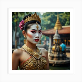 Leonardo Lightning Thailand Art 0 Art Print