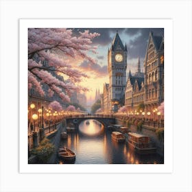 London At Night Art Print