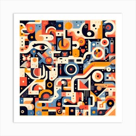 Abstract Painting 10 Art Print