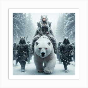 King Of The North Art Print