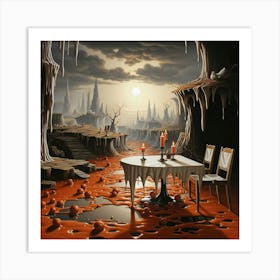 'The Red Room' Art Print