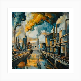 Industrial City 2 Art Print