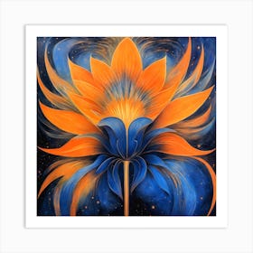 Lotus Flower Art Print