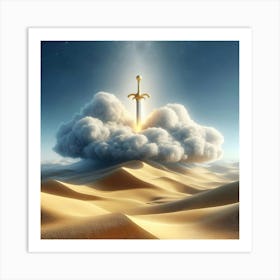 Sword In The Sky Art Print