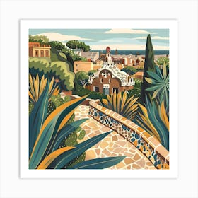 Barcelona 2 Art Print