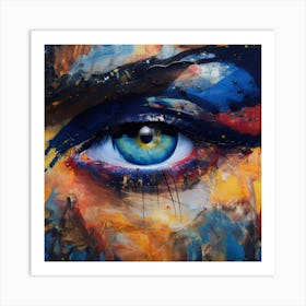 Captivating Eyes Art Print