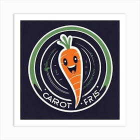 Carrot Fris Art Print