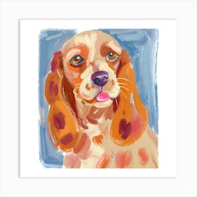 Cocker Spaniel 01 Art Print