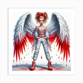 Angel Of Blood Art Print