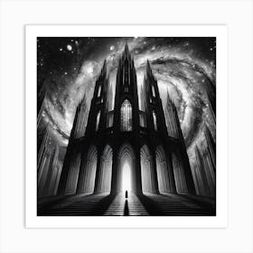 Cathedral In The Sky Art Print