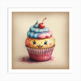 Cupcake Art 1 Art Print