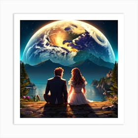 Planet Of Love Art Print