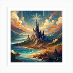 A Fantastical Land 8 Art Print