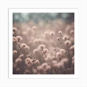 Field Of Flowers Art Print