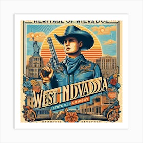 West Nevada Art Print