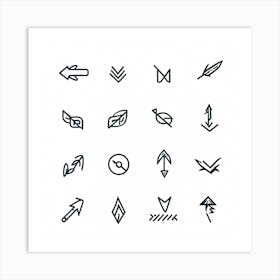 Arrows 2 Art Print