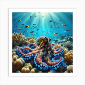 Octopus 1 Art Print