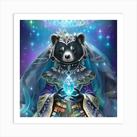 Nintendo Bear Art Print