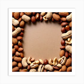 Nut Frame 21 Art Print