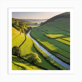 Dale Of The Valleys Art Print