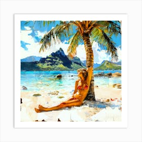 Bora Bora Holidays - Tropical Zone Art Print