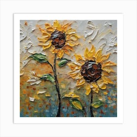 Sunflowers 15 Art Print