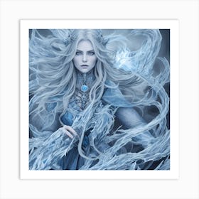 Ice Queen Art Print