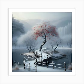 Winter Landscape 1 Art Print