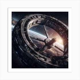 Spaceship 17 Art Print