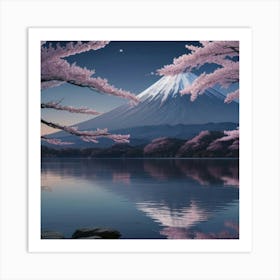 Mt Fuji 3 Art Print