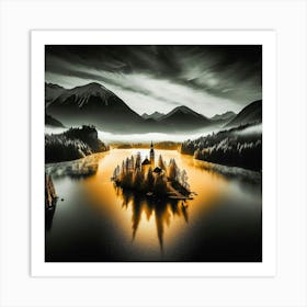 Lake Bled 2 Art Print