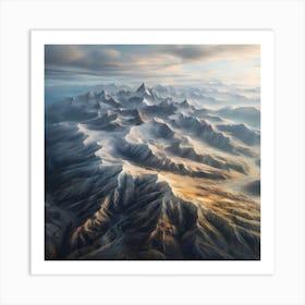 Mountain Landscape Art Print