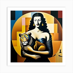 Mona Art Print