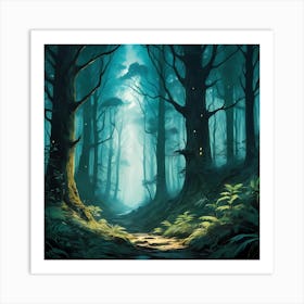 The Enchanted Forest Art Print