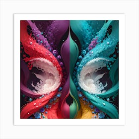 Abstract Painting 8 Art Print