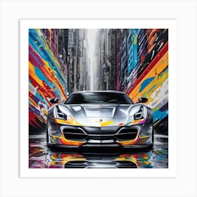 Sports Car Art Print