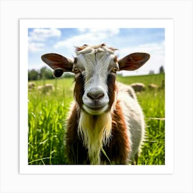 Grass National Breeding Head Ruminant Pasture Plant Cattle Day Country Standing Rural Be (9) Art Print