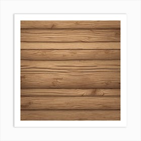 Wood Plank Background 11 Art Print