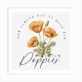 Poppies Art Print