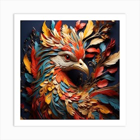 Phoenix painting Art Print