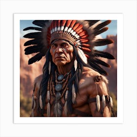 Native American8 Art Print