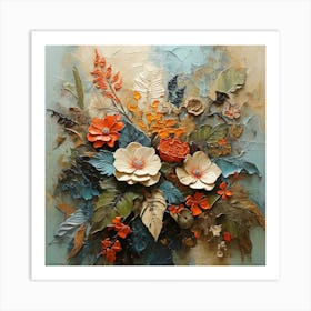 Jungle Bouquet 3 Art Print