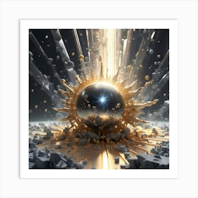 Essence Of Science 10 Art Print