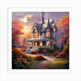 Victoria House Art Print