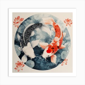 Koi Fish 8 Art Print