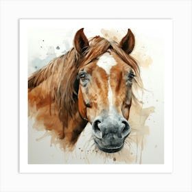 Horse Portrait 3 Art Print