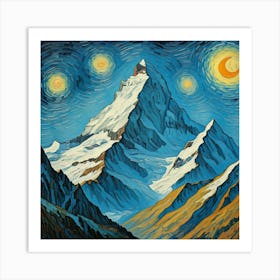 Starry Night 3 Art Print