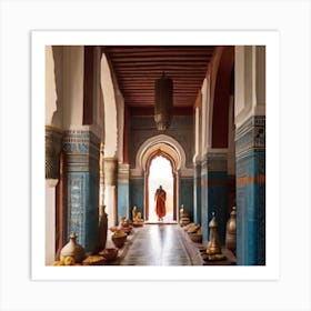 Islamic Architecture In Morocco Art Print