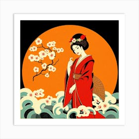 Geisha 24 Art Print